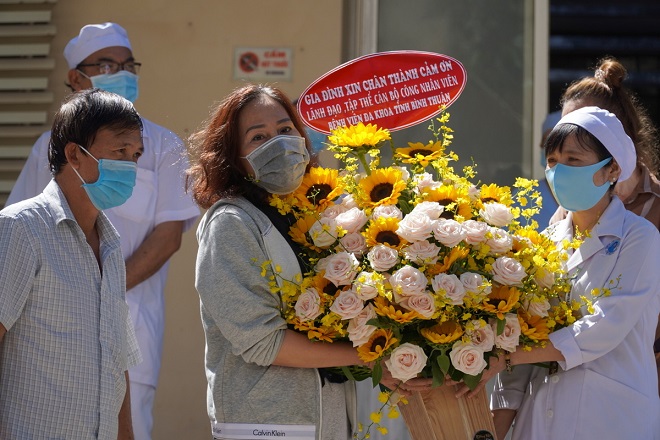 Bệnh nhân siêu lây nhiễm ở Bình Thuận xuất viện