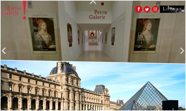 Bảo tàng Louvre nổi tiếng của Pháp tạo giao diện "thực tế ảo" cho du khách tham quan online có 1-0-2