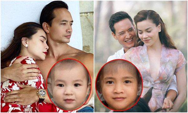 Mới được 3 tháng, cặp song thai của Hà Hồ và Kim Lý đã được netizens rần rật "đoán mặt": Con trai bầu bĩnh, con gái thì lém lỉnh