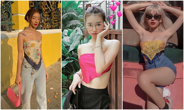 Không chỉ idol Hàn, hội gái xinh Việt cũng đang ầm ầm lấy khăn làm áo, ai cũng sexy thấy mê
