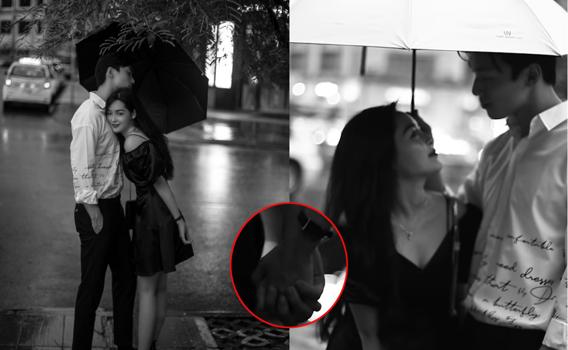 Vừa tung bộ ảnh lãng mạn, Alan Phạm - Vũ Thanh Quỳnh tiếp tục gây "nhức mắt" bởi clip "tay đan tay không rời" 