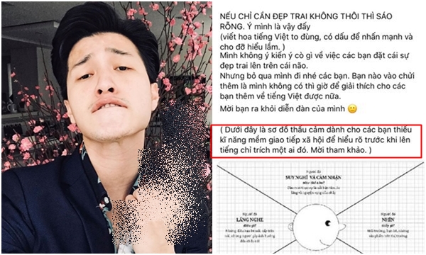 Huỳnh Anh viết "sớ" giải thích chuyện mắng fans, nhưng không quên "cà khịa" dân mạng 