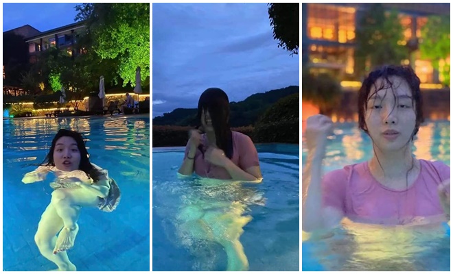 Cô gái nhờ bạn thân chụp ảnh "sống ảo" ở hồ bơi, kết quả cho ra loạt ảnh khiến dân tình cười lăn lộn