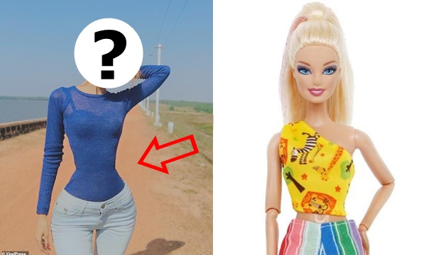 Chân dung nữ sinh sở hữu tỉ lệ vòng eo Barbie : đến số đo 53 của Ngọc Trinh, Thanh Hằng cũng phải "chào thua"