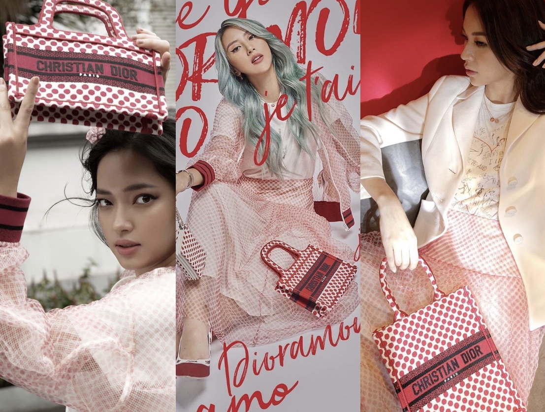 Chiếc túi Tote Dior đỏ có gì mà phủ sóng hết instagram Quỳnh Anh Shyn, Châu Bùi, Salim... cho đến Phí Phương Anh
