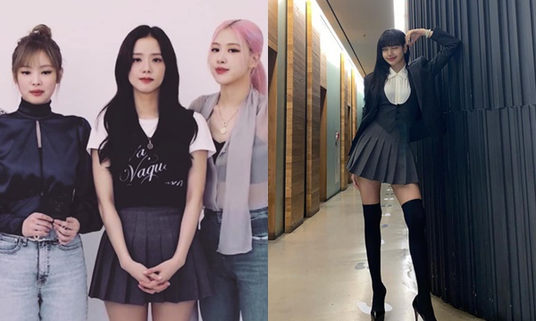 BlackPink quảng bá album mới, CDM chỉ chăm chăm soi Lisa - Jisoo diện chung váy?