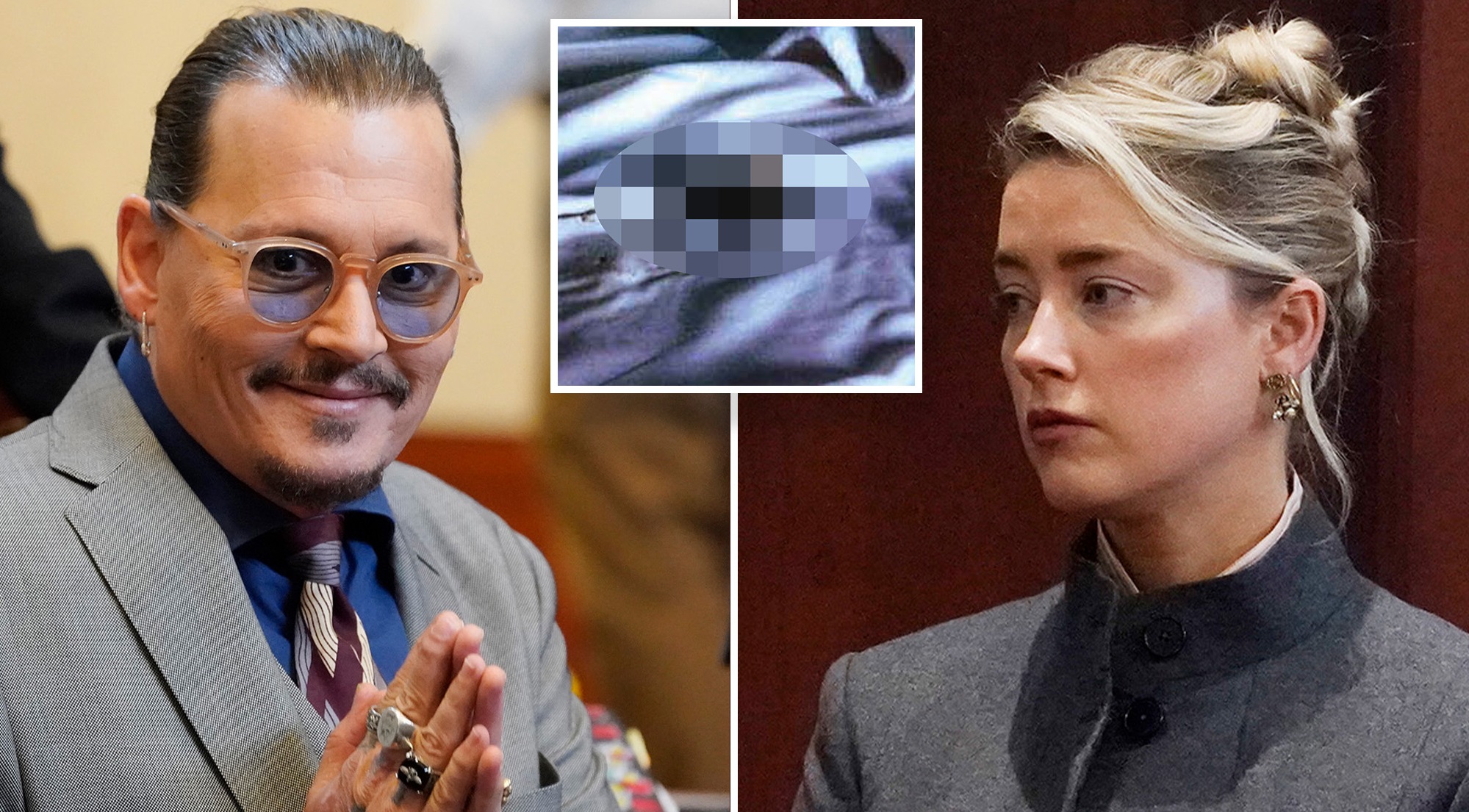 Lý giải của Amber Heard về nguồn gốc "cục cức" to bự chảng trên giường Johnny Depp khiến dân mạng ngỡ ngàng