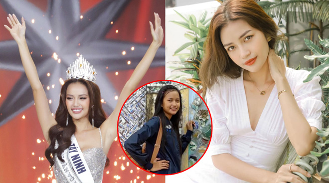 Cận cảnh nhan sắc "dậy thì thành công" của tân Hoa hậu Hoàn vũ Việt Nam 2022