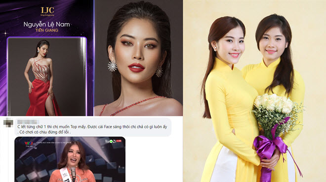 Chị gái Nam Em giải thích việc trượt Top 10 Hoa hậu Hoàn vũ Việt Nam 2022, netizen liền chất vấn về màn ứng xử "khó đỡ"