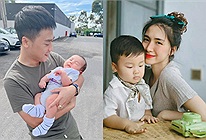 Chồng cũ Hòa Minzy khoe có con trai nuôi bụ bẫm như bé Bo: Chăm sóc tỉ mỉ như bố ruột