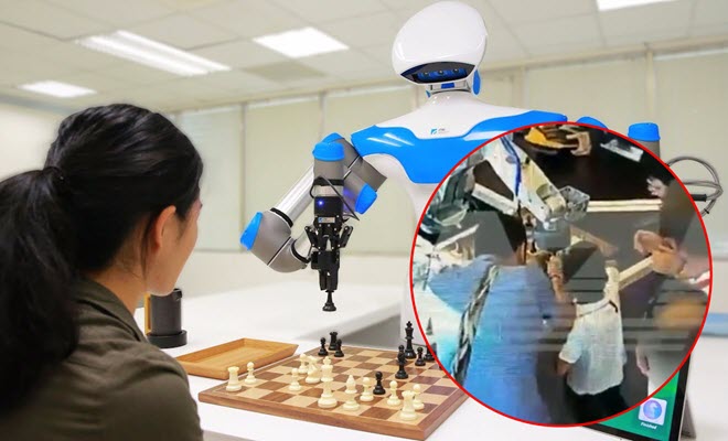Làm gãy ngón tay kỳ thủ 7 tuổi, robot chơi cờ vua đe dọa sự an toàn của con người?