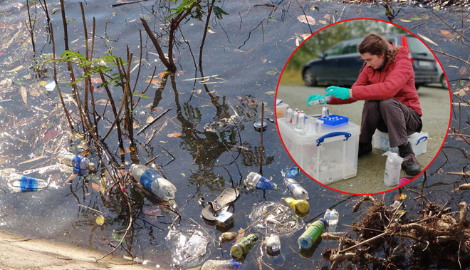 Hóa chất, nước rửa từ nhựa làm tăng sự phát triển của vi khuẩn trong nước ao hồ