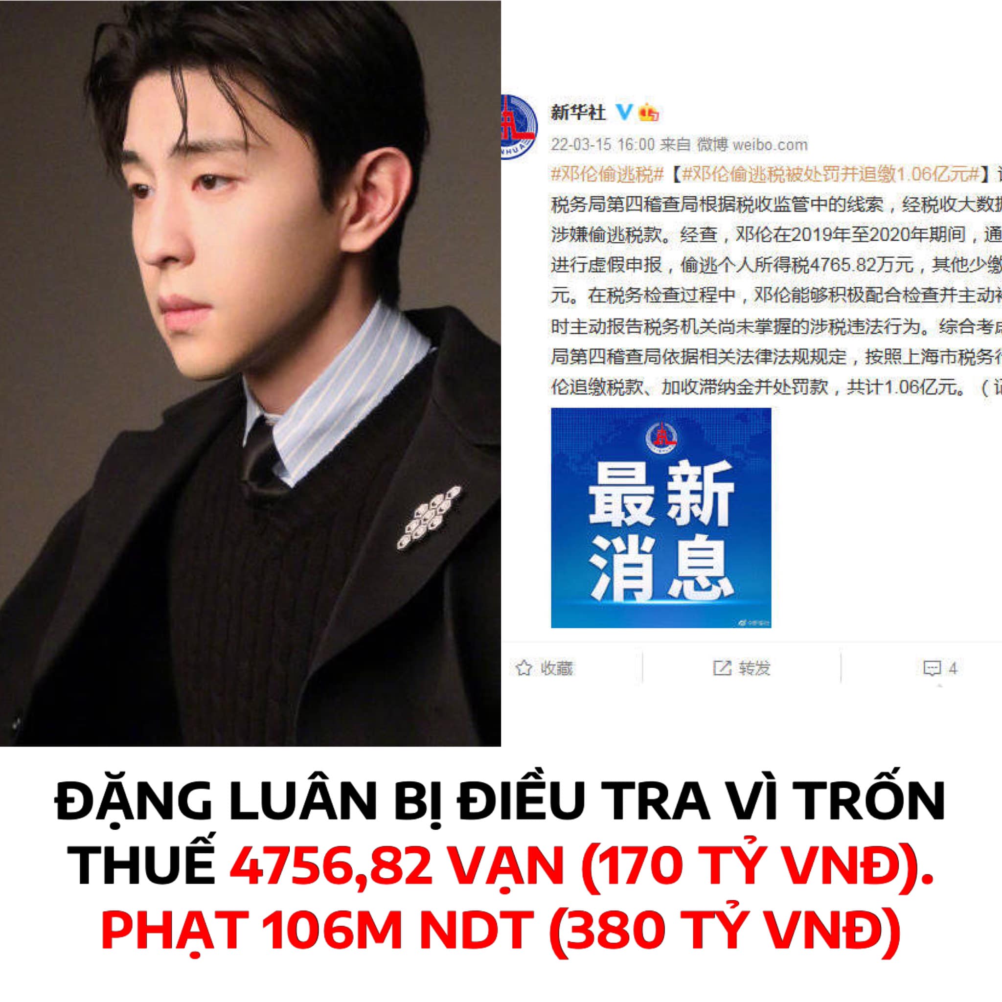 Đặng Luân kết hôn chính thức rời xa showbiz buông bỏ hào quang sau  scandal trốn thuế  YouTube