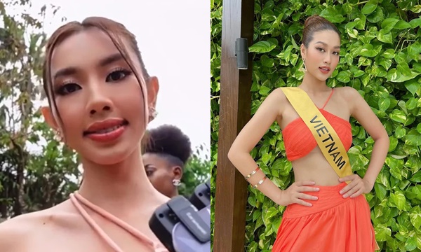 HH Thùy Tiên bị nghi ngờ "bỏ quên" Thiên Ân sau buổi trao sash Miss Grand International 2022
