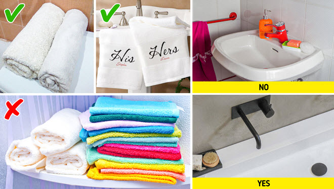 Cải thiện 12 chi tiết đơn giản này giúp phòng tắm của bạn trông như khách sạn 5 sao