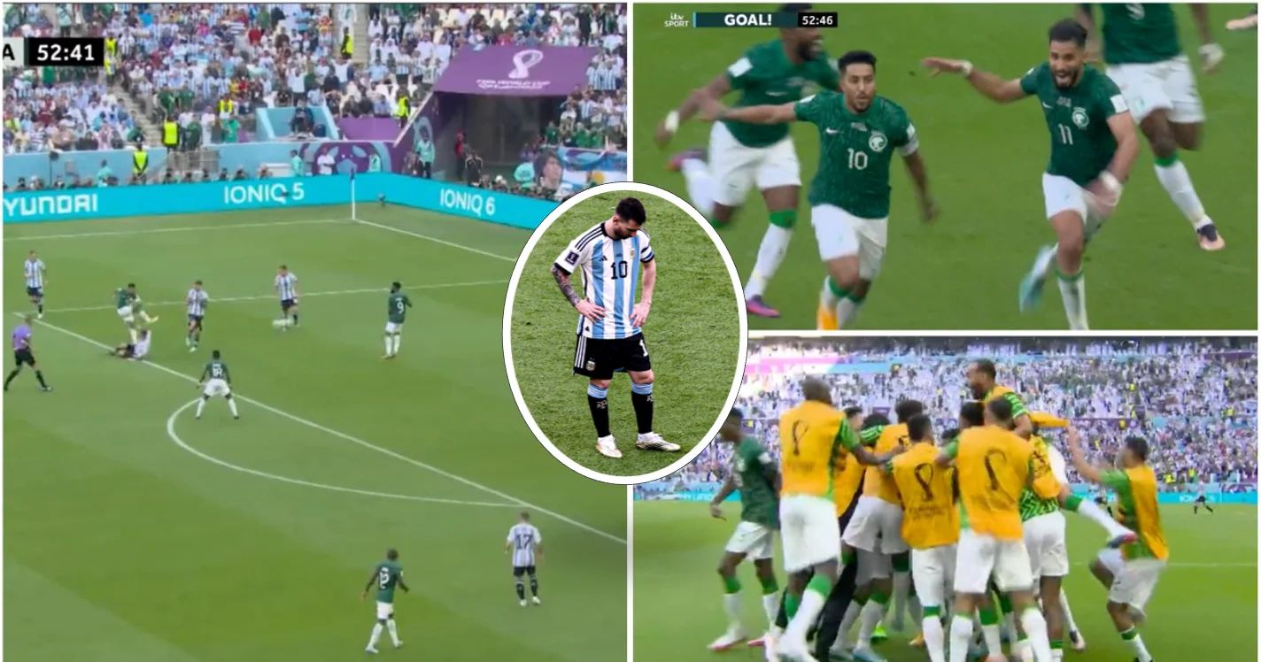 Argentina thua sốc Saudi Arabia
