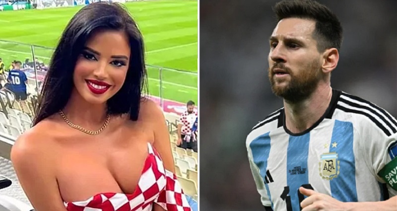 Người đẹp mặc hở bạo nhất World Cup chê Messi - ĐT Argentina