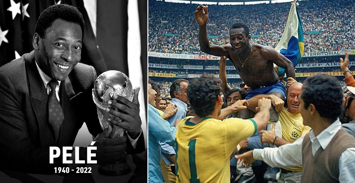 Vua bóng đá Pele qua đời ở tuổi 82 do bệnh nặng