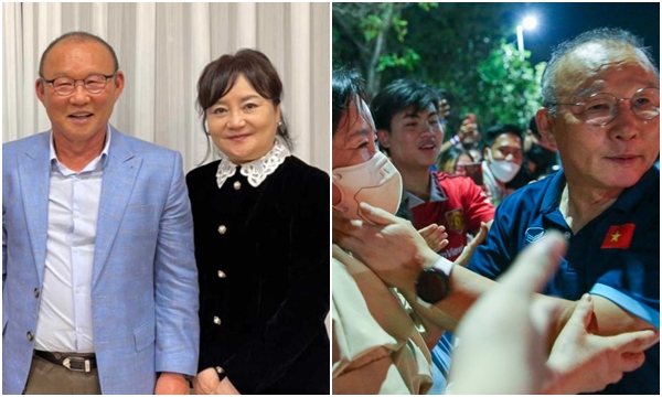 Người vợ tào khang của HLV Park Hang Seo: 5 năm trước đưa chồng sang VN ký hợp đồng, 5 năm sau là người đón chồng trở về