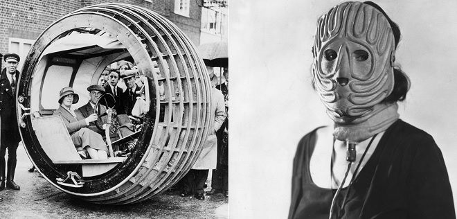 9 phát minh trông thật đáng sợ, hình ảnh tư liệu có thể sẽ khiến bạn gặp ác mộng
