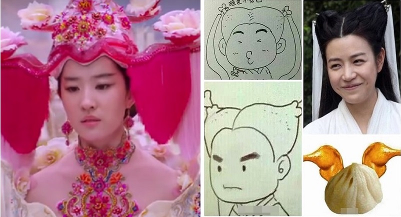 Những kiểu tóc xấu thê thảm của sao Hoa ngữ trên phim: "Cô Cô đùi gà" cũng phải chào thua mâm ngũ quả của Lưu Diệc Phi
