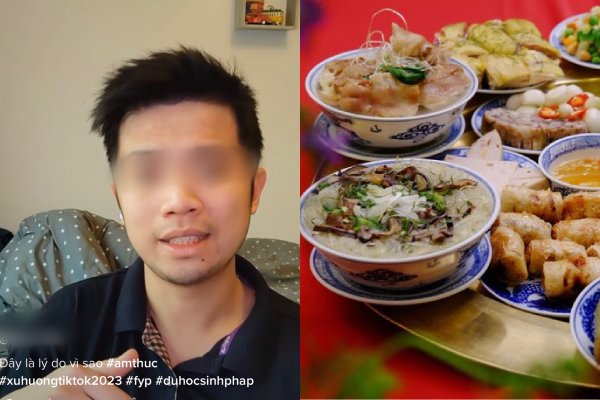 Nam du học sinh gây tranh cãi khi "chê" đồ ăn Việt Nam "không bao giờ vươn được lên tầm quốc tế"