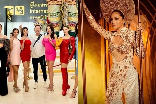 Hài hước của Nawat: Dẫn dàn Miss Grand Thái Lan sang Việt Nam, vừa đến đã nói “nỉ hảo”
