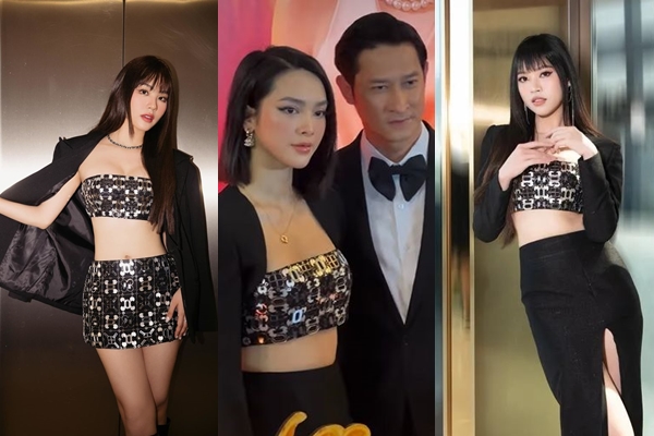 Không phải người mẫu, Quỳnh Lương vẫn thừa sức chặt đẹp 2 chân dài Mai Phương và Á hậu Thùy Linh khi diện cùng 1 set đồ