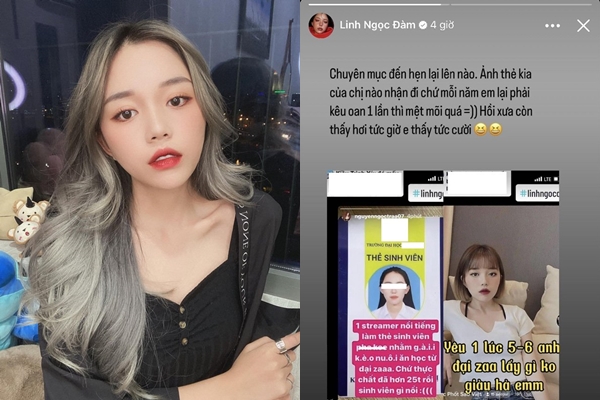 Linh Ngọc Đàm lên tiếng về tin nghi vấn giả làm sinh viên "đi khách", bị bắt gặp ở quán karaoke