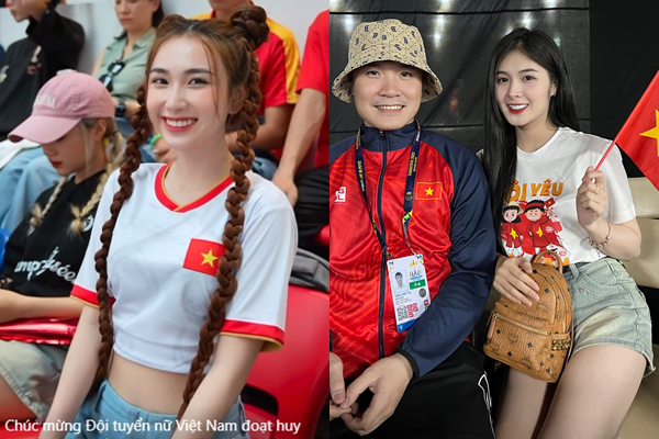 2 TikToker Việt Nam đội mưa sang cổ vũ  SEA Games 32 khiến anh em phấn khích: Lại bị chê "làm màu"