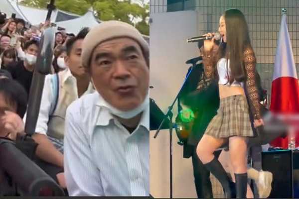 Amee mặc váy ngắn uốn éo ở Nhật hát "meo meo meo" mà khán giả ngó lơ