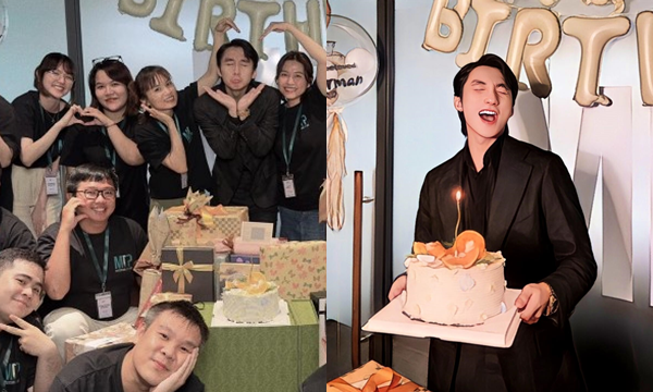 Sơn Tùng được công ty tổ chức sinh nhật, nhân viên còn hé lộ Hải Tú đã lên chức mới
