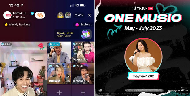 One Music - Cuộc thi âm nhạc đỉnh cao trên nền tảng TikTok LIVE