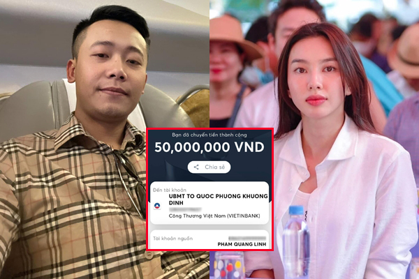 Quang Linh gửi 50 triệu chia buồn với nạn nhân vụ cháy chung cư Hà Nội, HH Thùy Tiên còn có động thái bất ngờ hơn