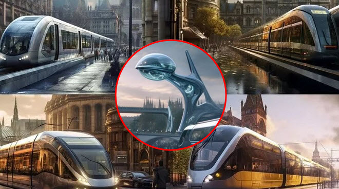 AI tạo ra hình ảnh tương lai của các thành phố lớn: Nước Anh trông như thế nào vào năm 2050?