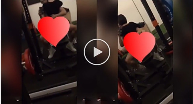 Xôn xao clip cặp đôi cùng "đẩy tạ" trong 49 giây tại phòng gym: Đừng để mình tối cổ! 