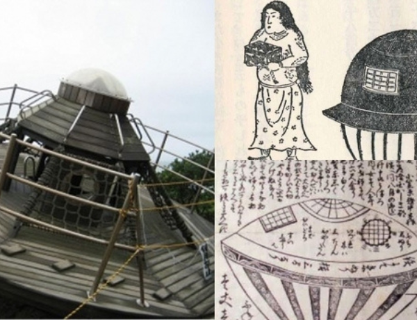 Vén màn vụ chạm trán UFO cổ đại ở Nhật Bản 200 năm trước, cảnh tượng khi đến gần mới gây s.ốc
