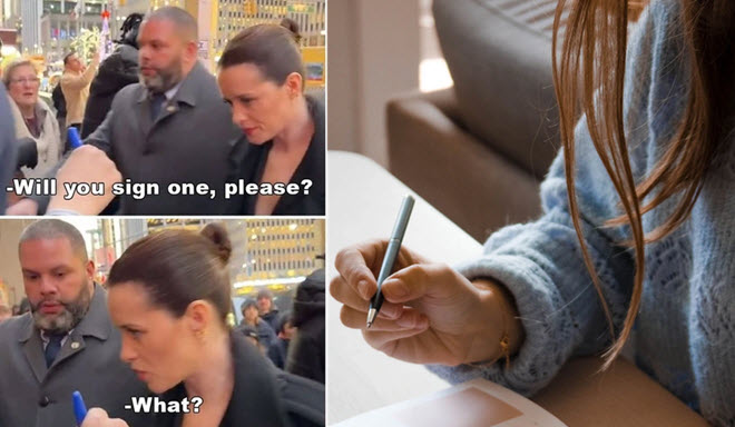 Tại sao những người nổi tiếng không bao giờ cho chữ ký bằng bút mực xanh?