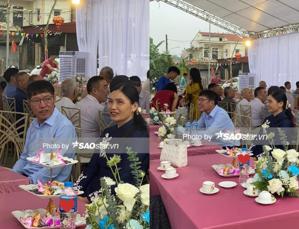 Bố mẹ Đoàn Văn Hậu đến dự đám cưới Quang Hải từ sớm, l.ộ rõ vẻ hạnh phúc 