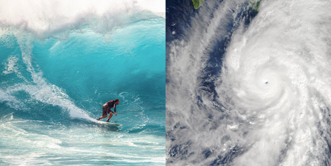 Những đợt sóng khổng lồ từ El Niño giúp môn lướt sóng thú vị hơn ở nhiều nơi trên thế giới