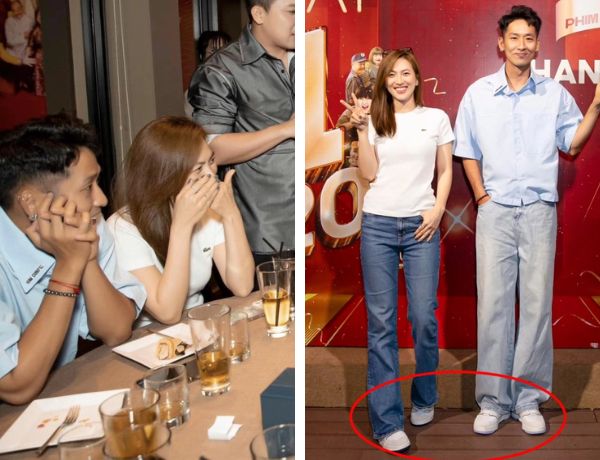 Tuấn Trần, Phương Anh Đào lộ hint "phim giả tình thật": Cặp đôi dính như sam, diện giày đôi khi tụ họp?