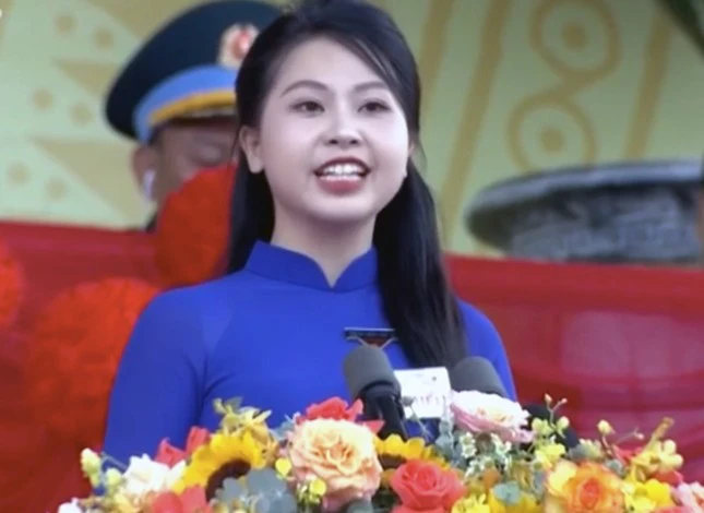 Tìm ra danh tính "cô gái Điện Biên" xinh đẹp, phát biểu dõng dạc "ngọt như mía lùi" tại lễ kỷ niệm 70 năm Chiến thắng Điện Biên Phủ