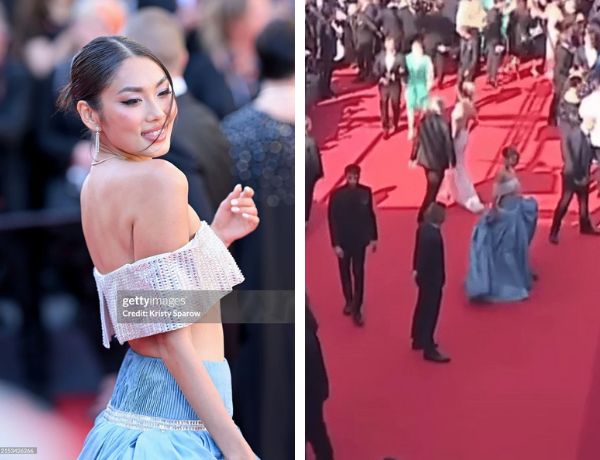 Á hậu Thảo Nhi Lê l.ộ clip bị nhắc nhở rời khỏi thảm đỏ Cannes, thái độ người trong cuộc gây chú ý