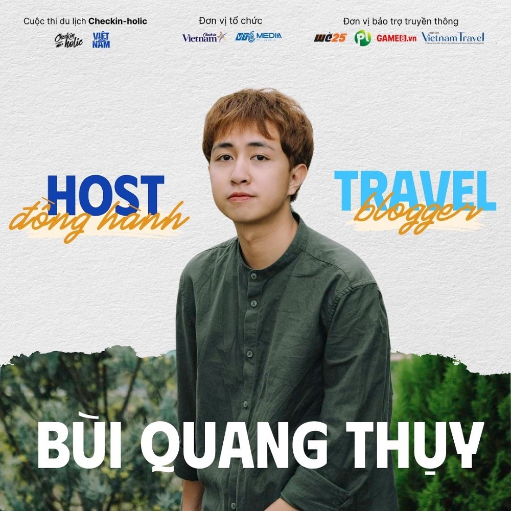 Host Bùi Quang Thụy Checkin-holic mùa 3