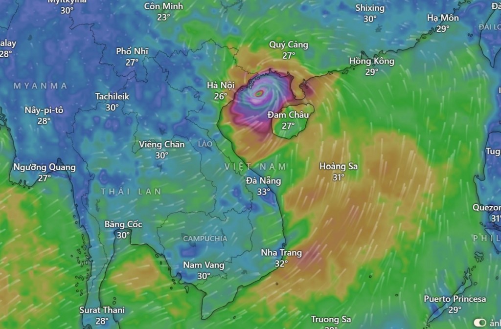 Tin tốt: Bão Yagi giảm 1 cấp trước khi đổ bộ vào Việt Nam, không còn là “siêu bão”