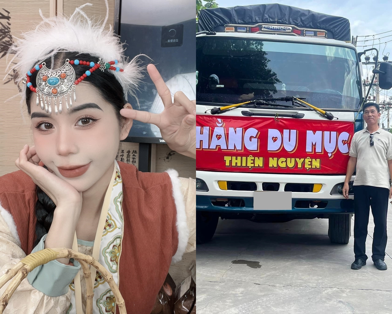 Cộng đồng mạng "check var" Hằng Du Mục về chuyến xe từ thiện, người dân nhiều nơi thi nhau lên tiếng