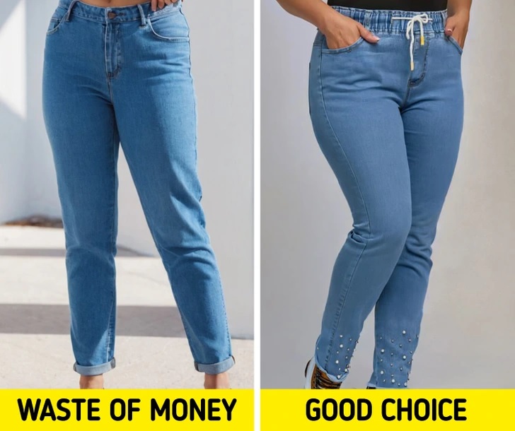 phân biệt quần jeans rẻ tiền với quần chất lượng tốt