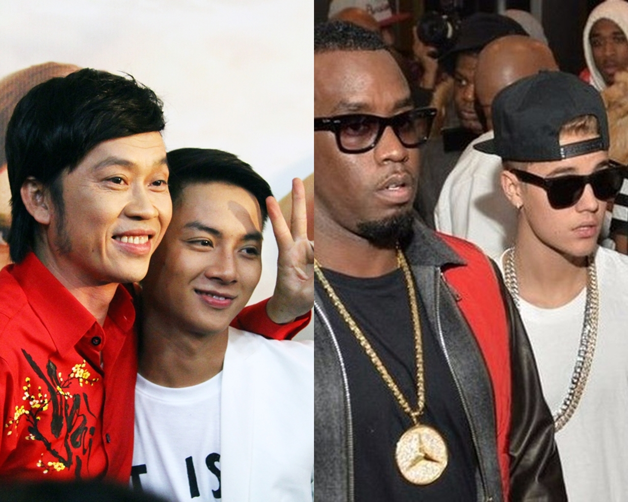 Rộ lùm xùm về Diddy - Justin Bieber, thì cặp cha con Hoài Linh - Hoài Lâm bỗng được réo tên vì hoàn cảnh quá giống