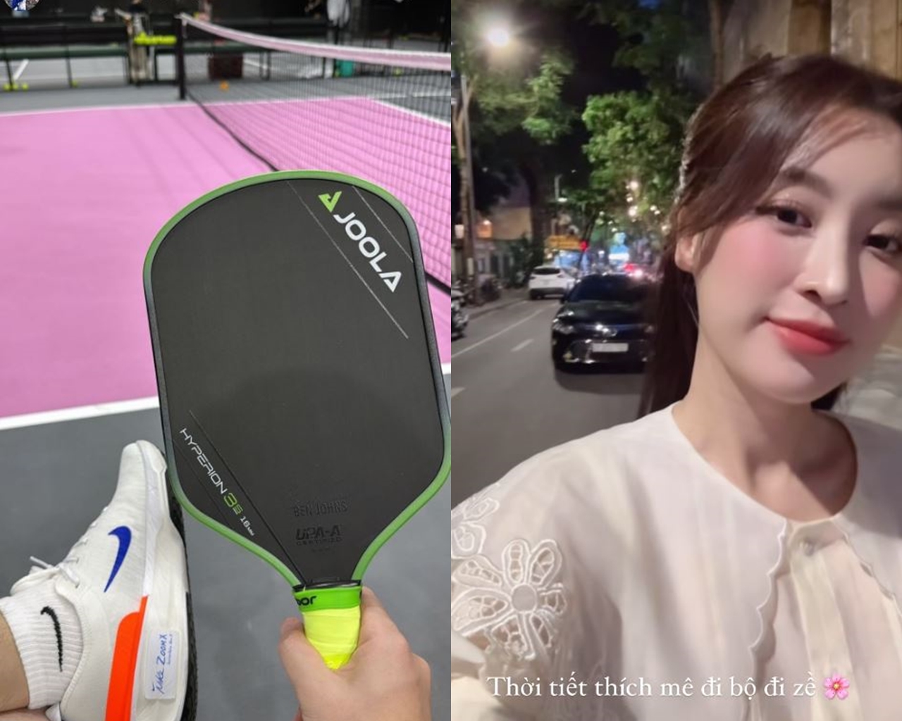 Hoa hậu Đỗ Mỹ Linh bất ngờ làm việc này giữa lúc chồng chủ tịch khoe ảnh đi chơi pickleball