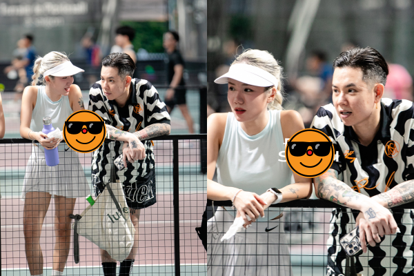 Andree - Phương Ly "dính như sam" trên sân pickleball, vợ JustaTee so kè nhà vô địch châu Á